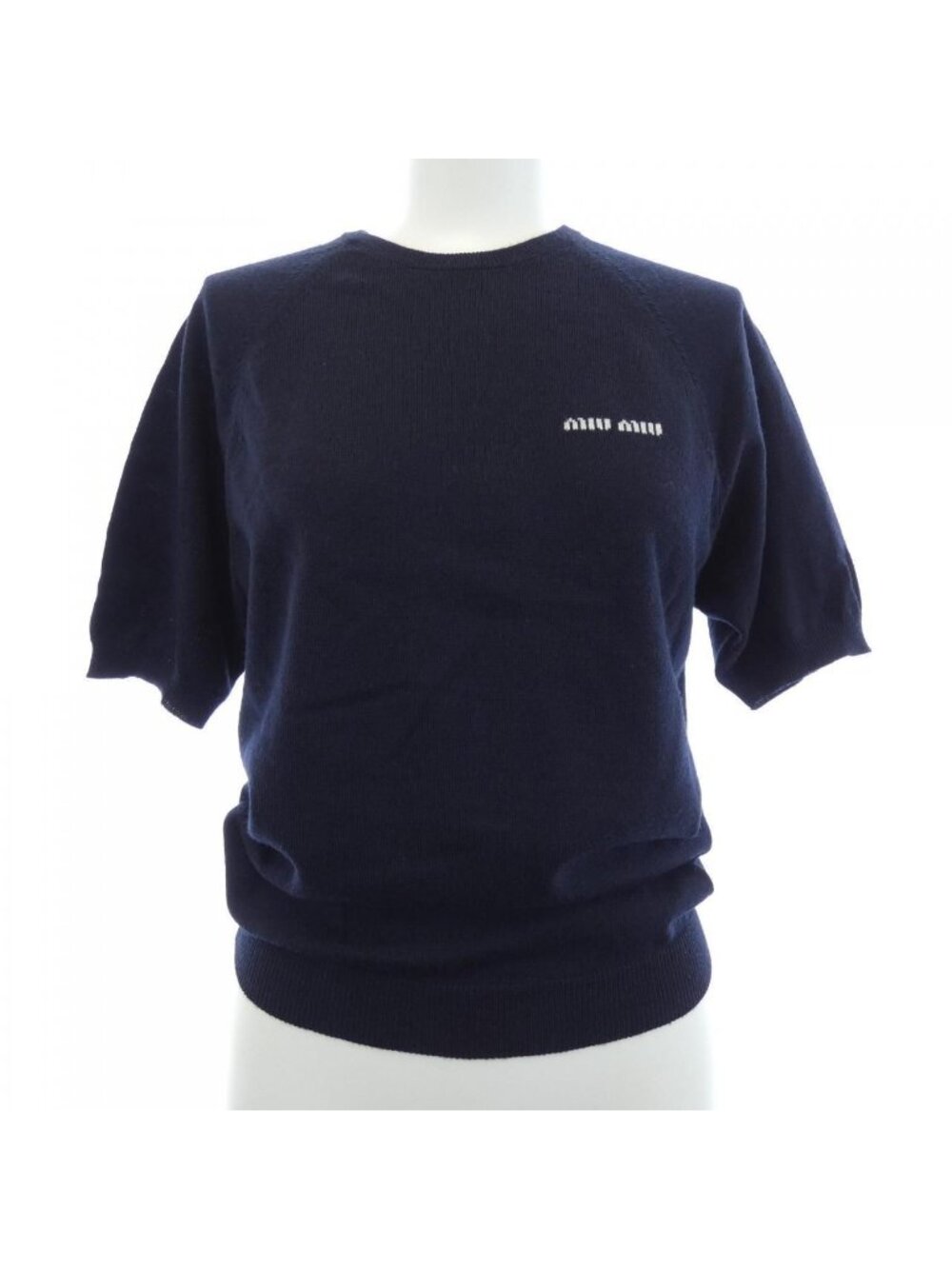 Miu Miu Logo Knit Sweater